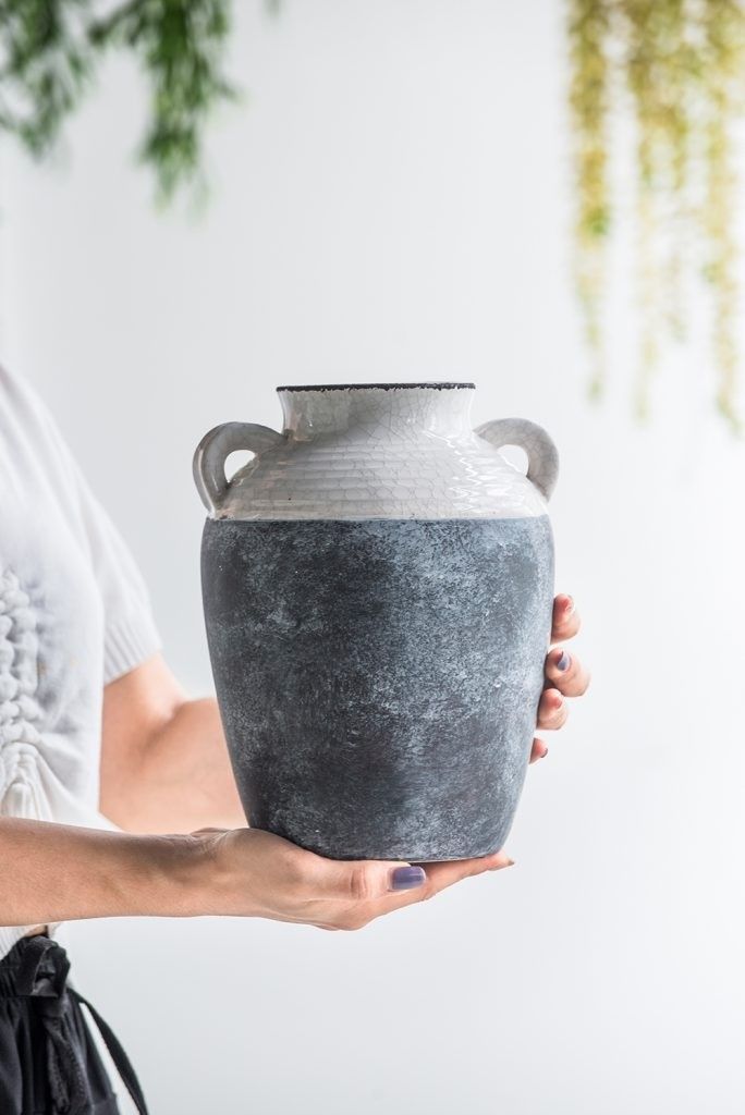 Ваза с ручками Glasar 60698