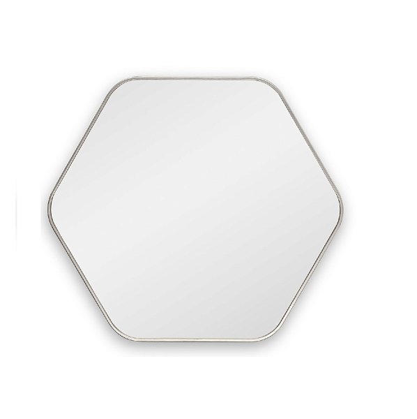 Hexagon S Silver Зеркало в тонкой раме Smal Art-Zerkalo SM154SL