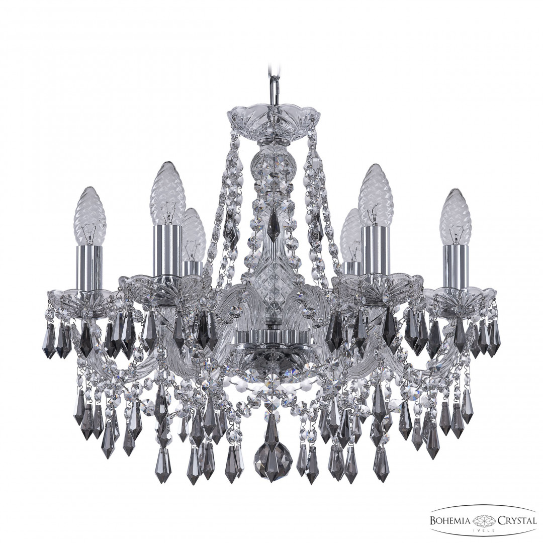 Люстра хрустальная 1403/6/160 Ni K781