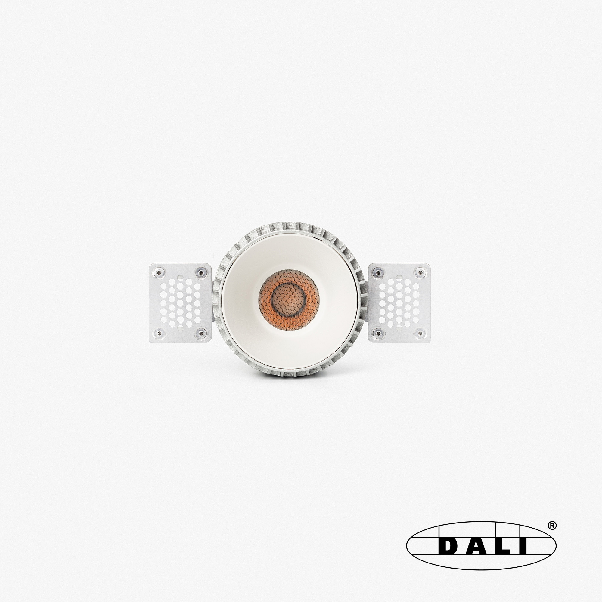Tulipa Белый встраиваемый даунлайт без рамки 7W 15° 2700K CRI90 DALI Faro