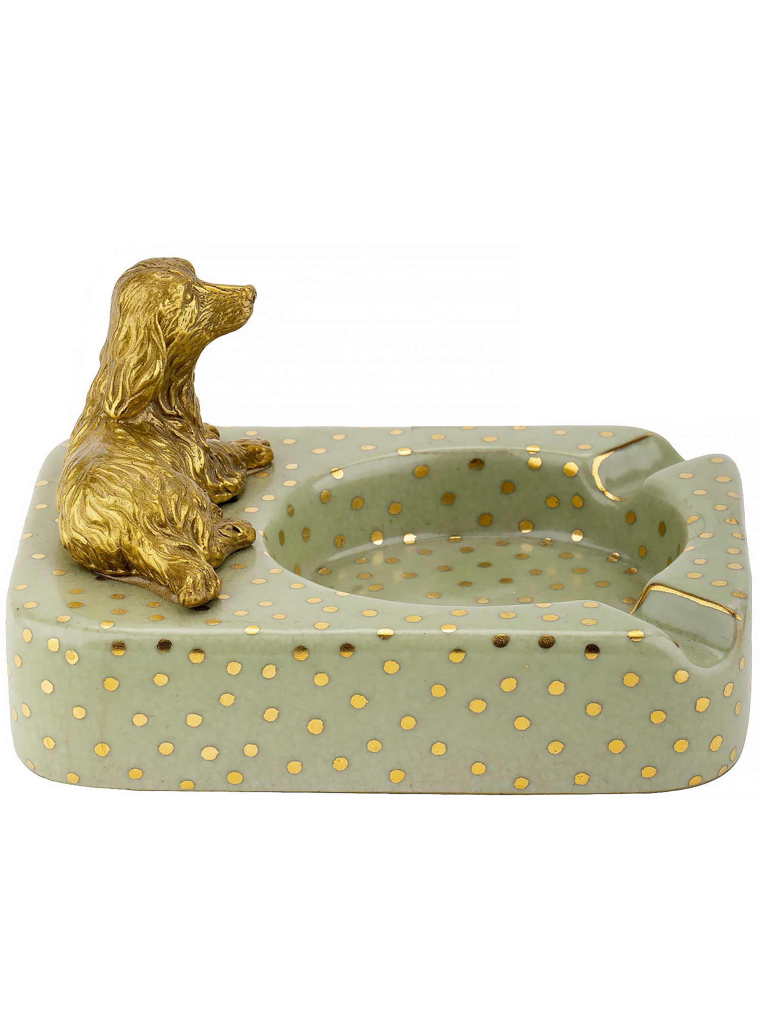 Пепельница с собачкой Glasar 31G2265/B1297HC/HLG1921