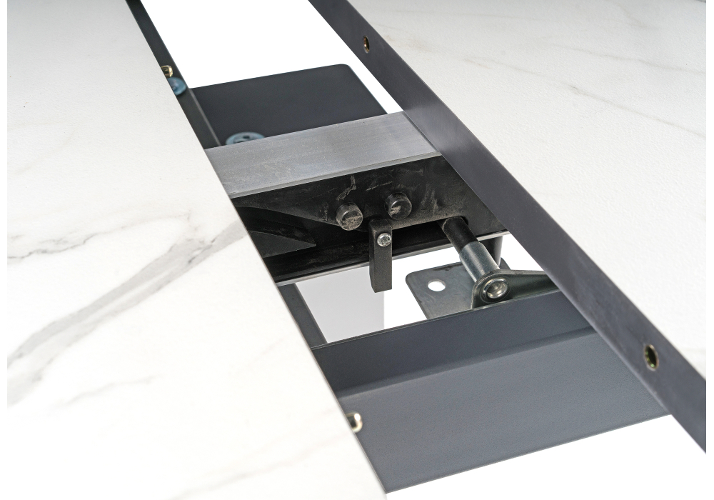 Стол деревянный Woodville Кларк белый / графит 462384