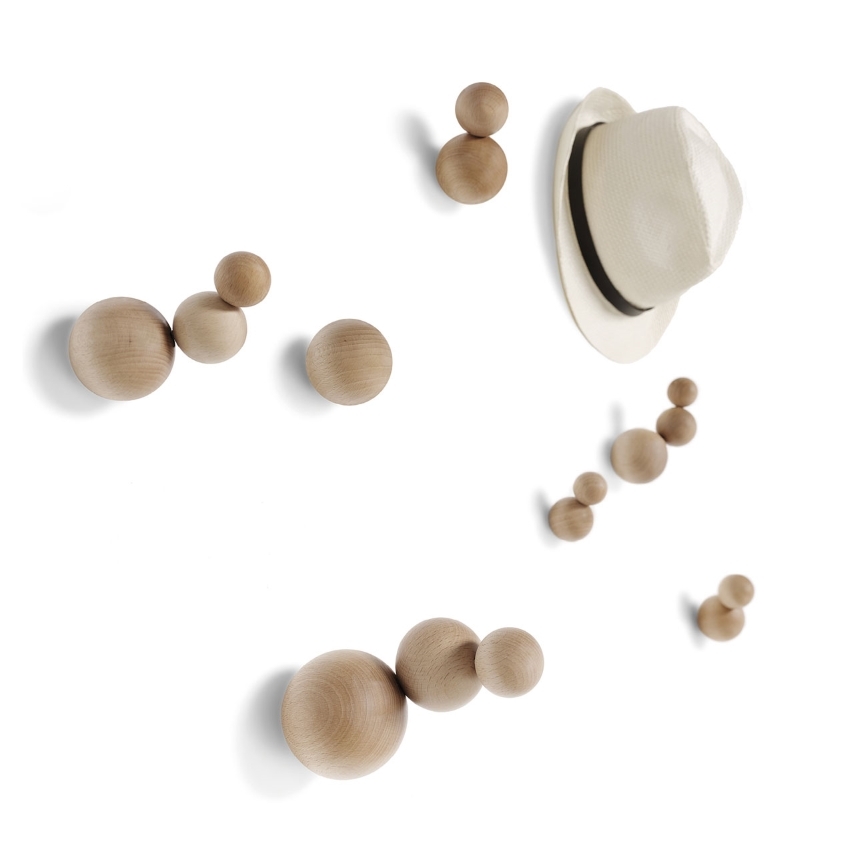 Крючок MOGG Bubble Natural set of 5 MBU21N