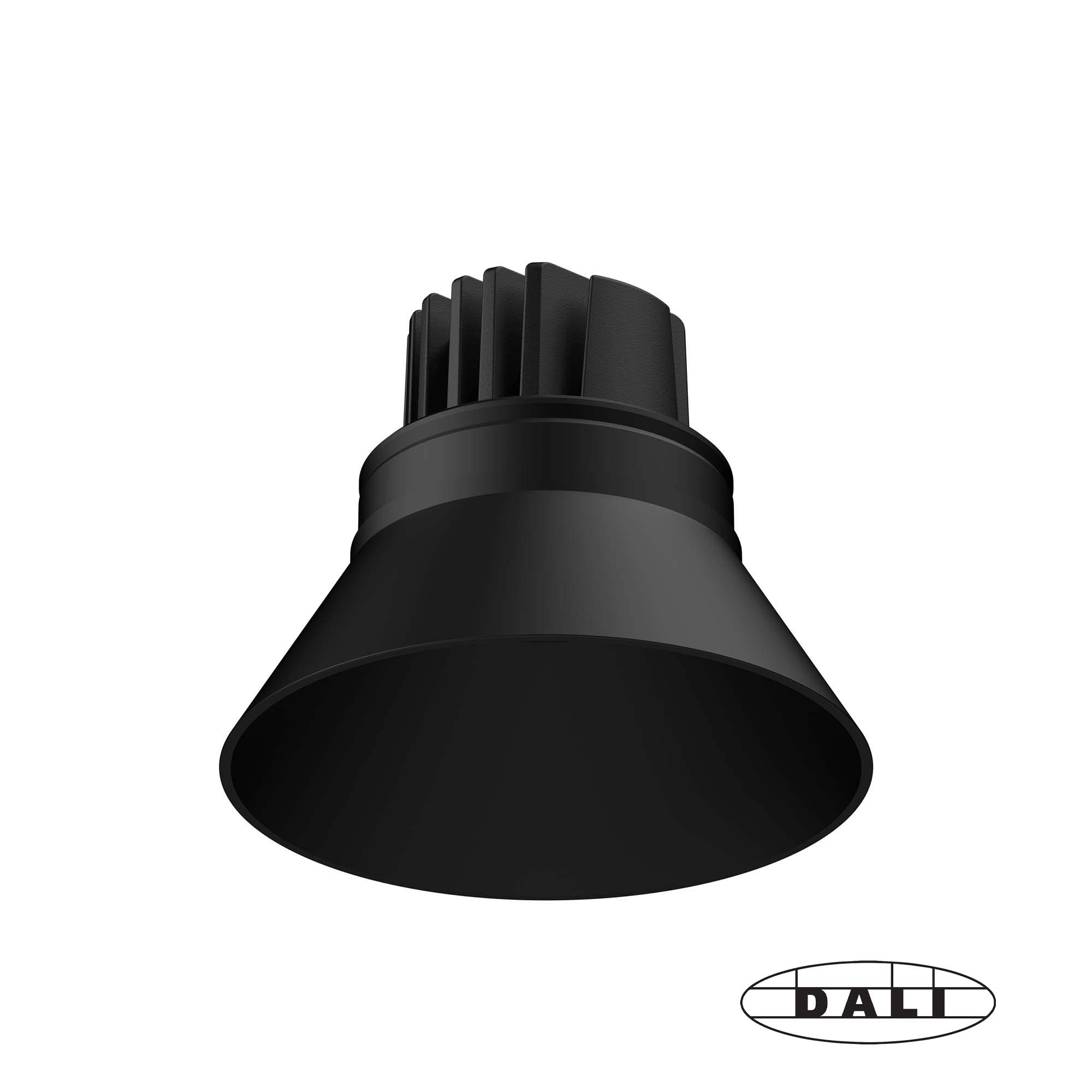 Встраиваемый светильник ELIOS BELL IP20 10W черный 15є 2700K DALI Faro