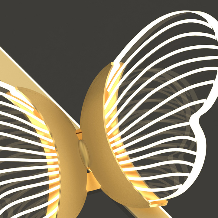 Подвесной светильник BABETTA GEOMETRY B Brass Трехцветный свет by ImperiumLoft