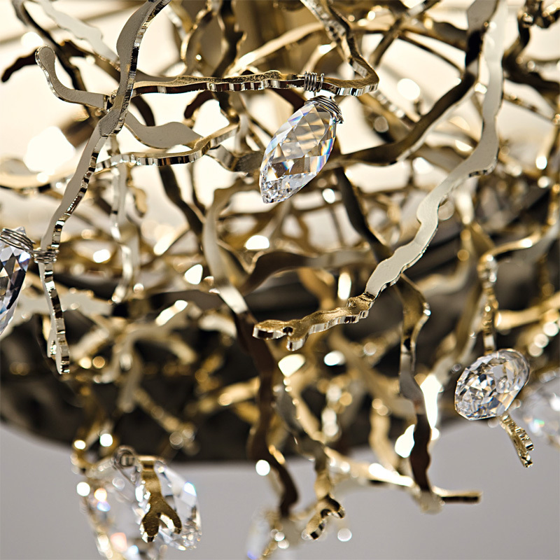 Люстра IDL 463/10 gold