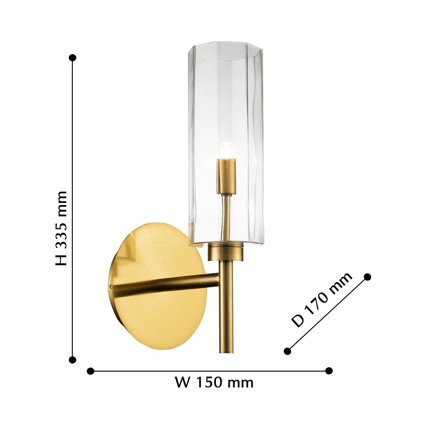 Настенный светильник Favourite 2648-1W