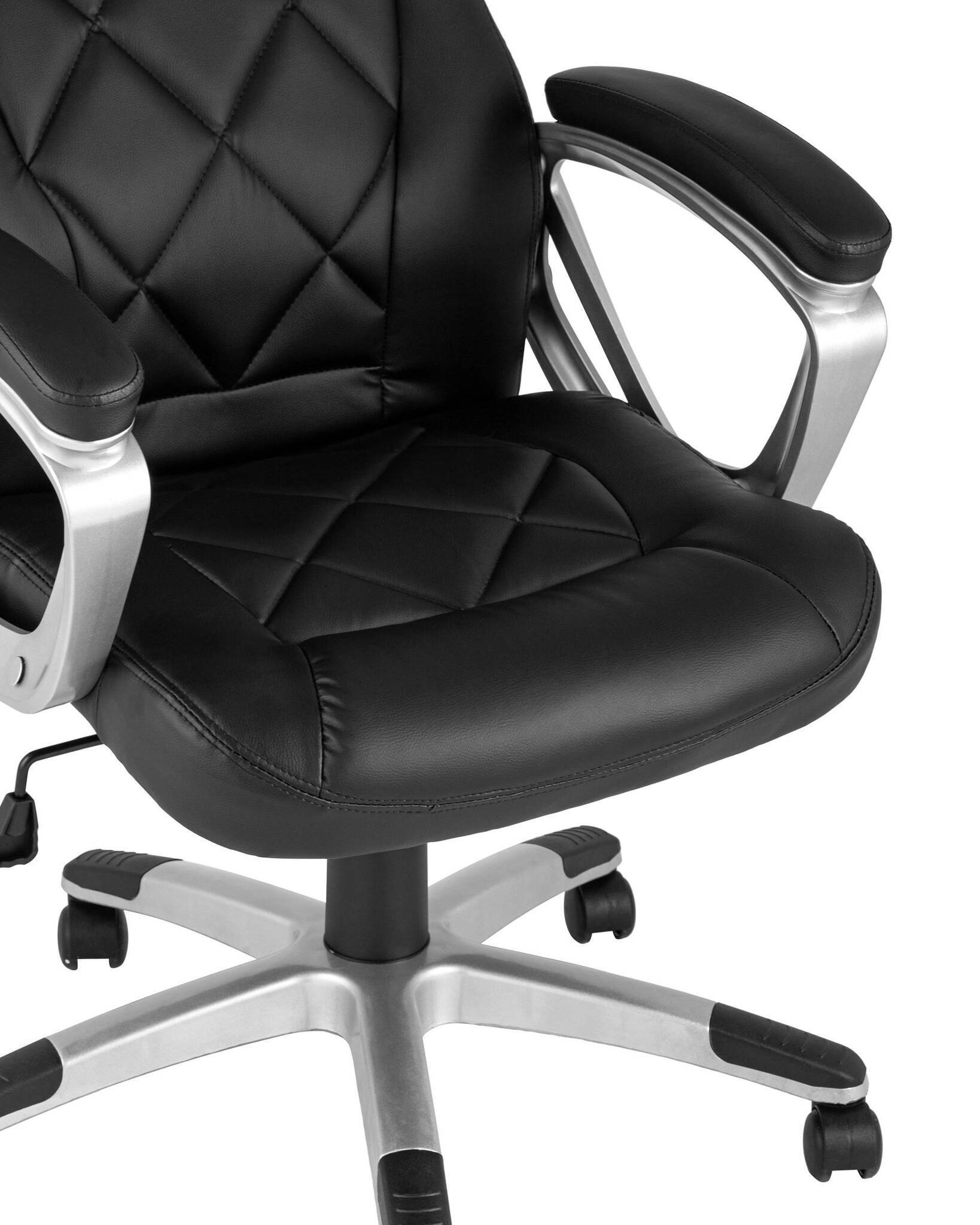 Кресло игровоеs Continental черное TopChairs