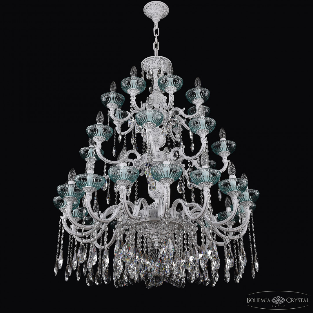 Люстра хрустальная AL78101/16+8+8/300/3d A WMN P Birusa/M-1G Bohemia Ivele Crystal