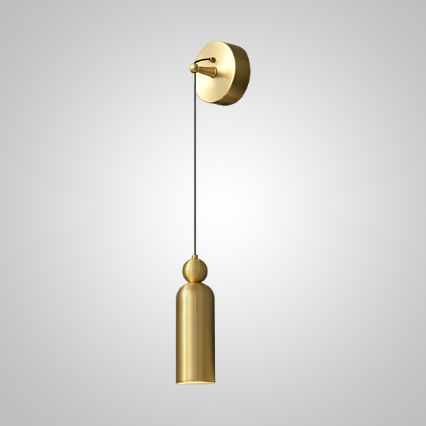 Настенный светильник LEFFE WALL Brass by ImperiumLoft