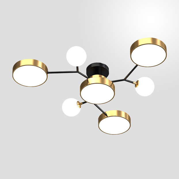 Потолочная люстра MARTA L7 Gold by ImperiumLoft