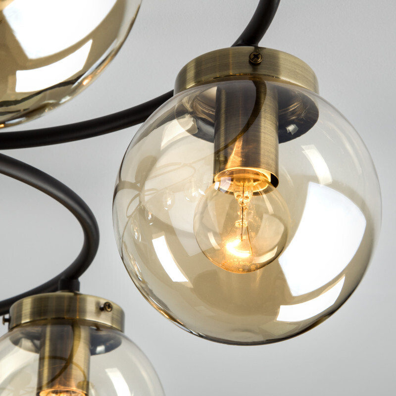 Люстра на штанге Eurosvet 70104/8 черный