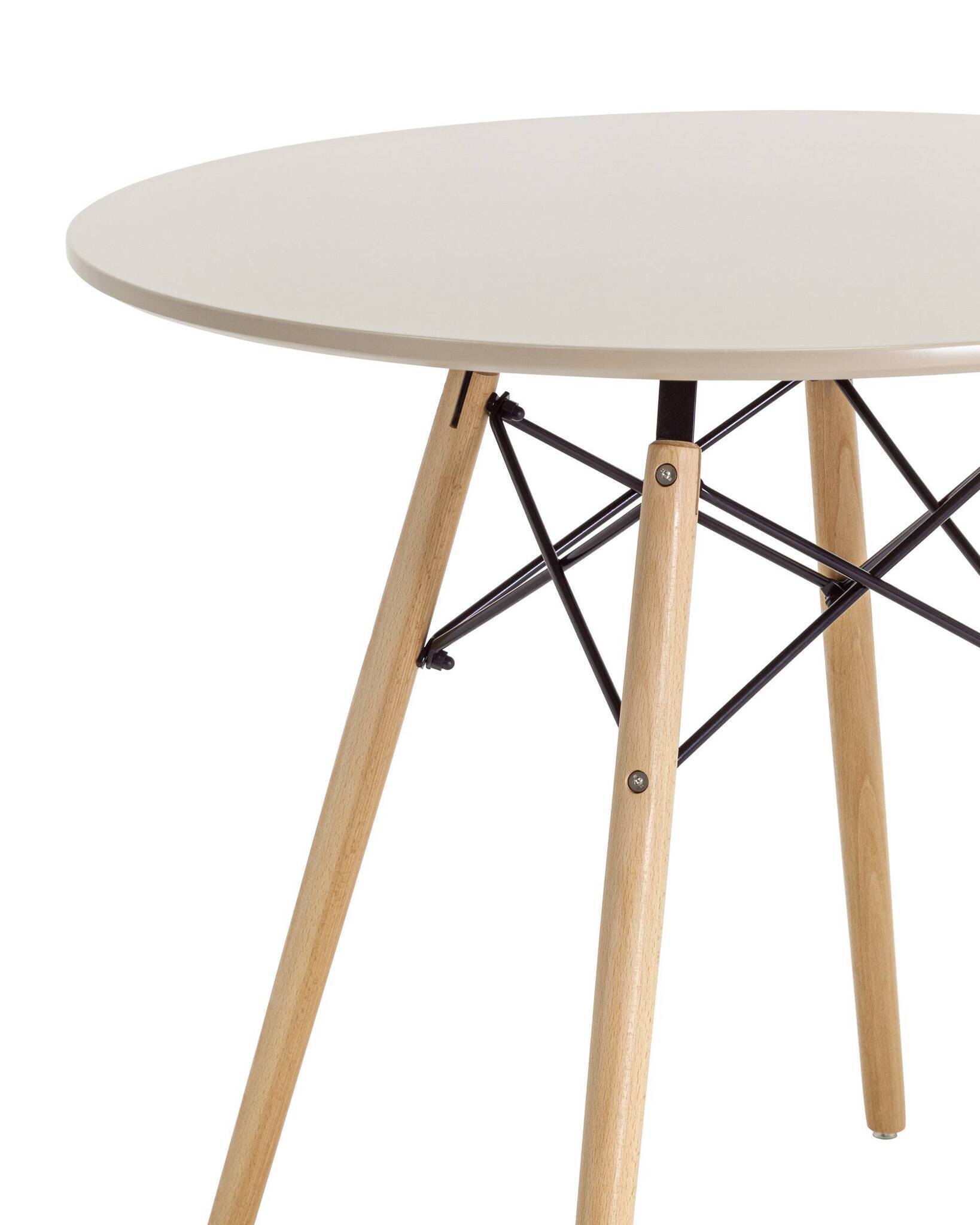 Стол DSW D80 бежевый Stool Group