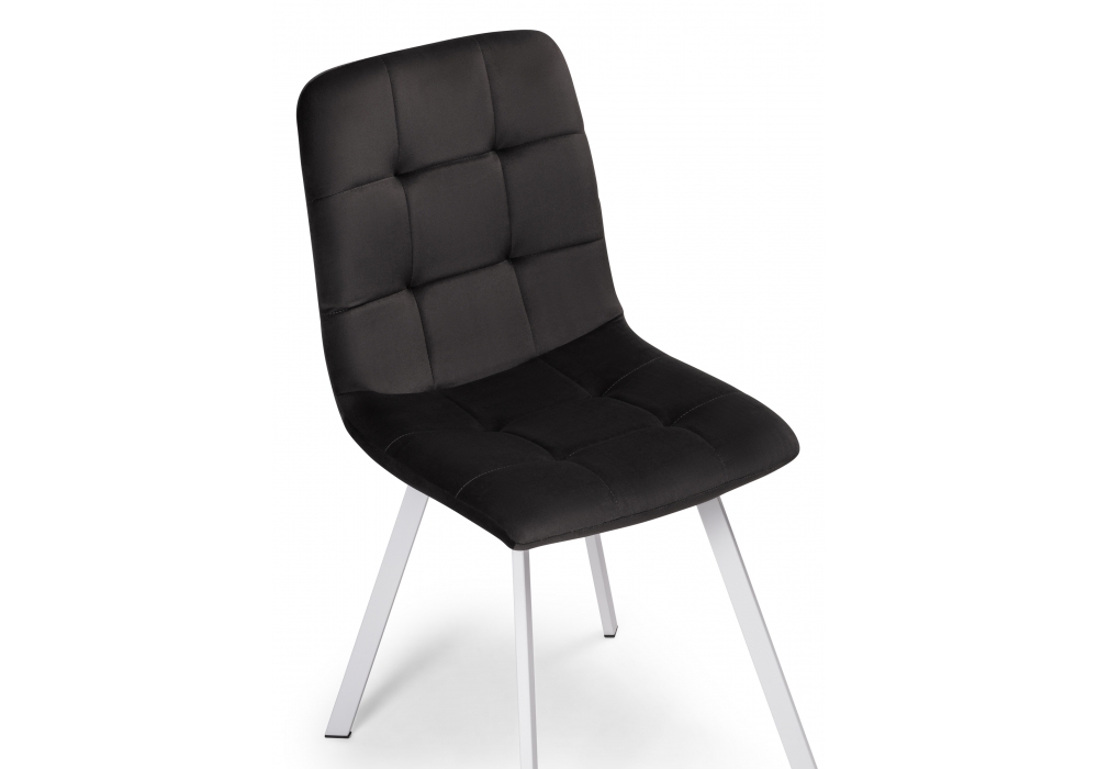 Стул Woodville Bruk dark gray / white 15240