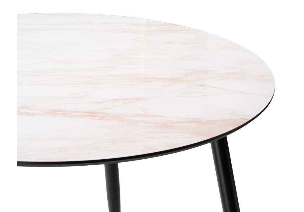 Стол Woodville Анселм леонардо / черный 474319