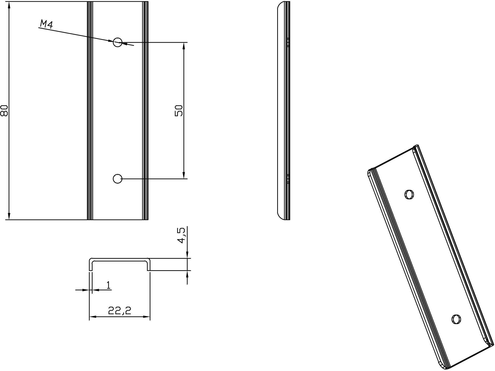 прямой соединитель для трекового шинопровода Donolux I connector SPACE-Track system B