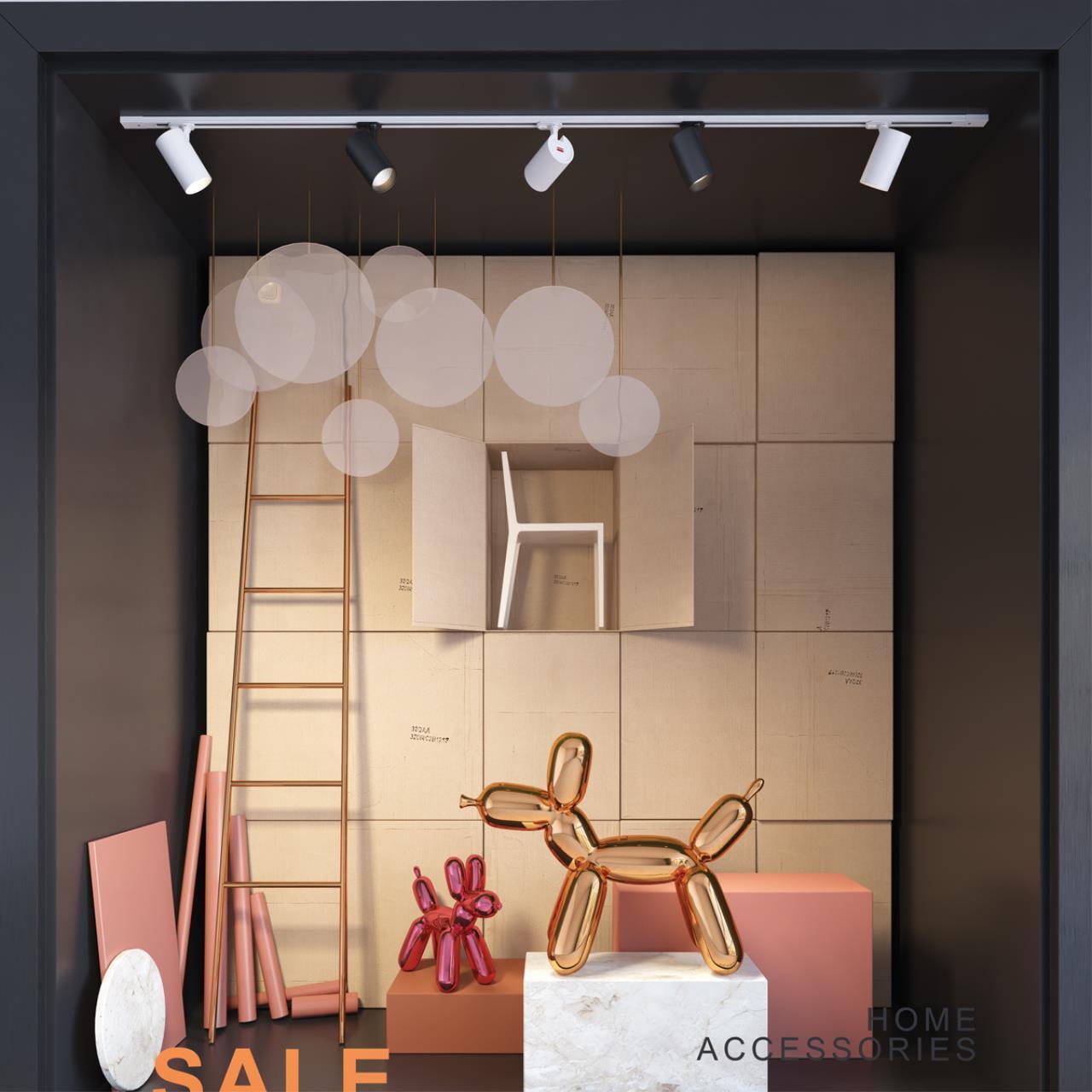 Однофазный трековый диммируемый светильник с пультом управления со сменой цветовой температуры Novotech 358360