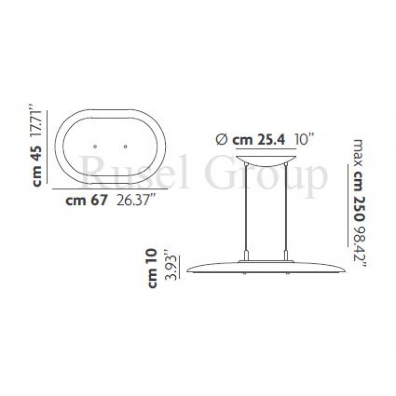 Подвесной светильник Studio Italia Design OVI SO1