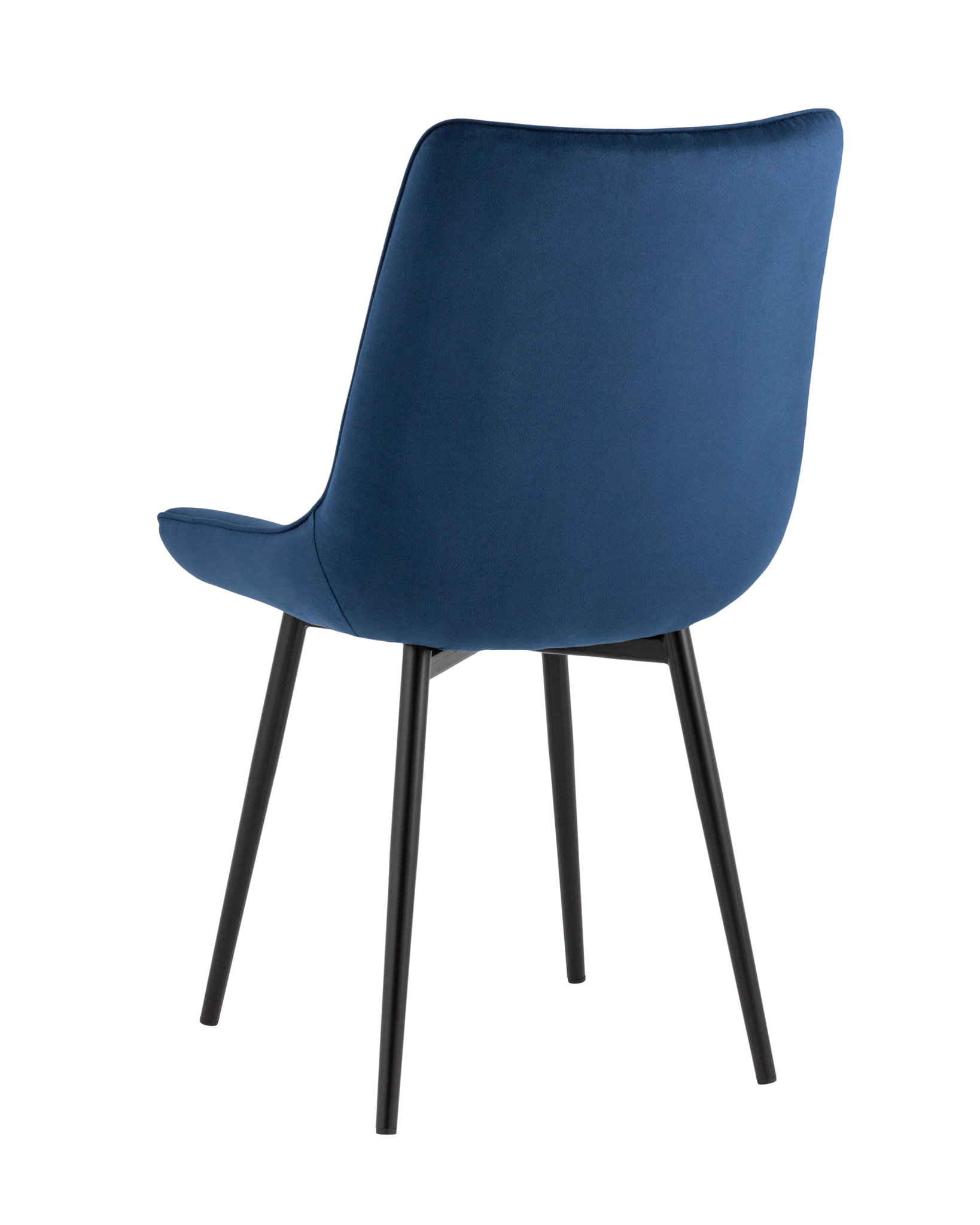 Стул Дарвин велюр синий Stool Group