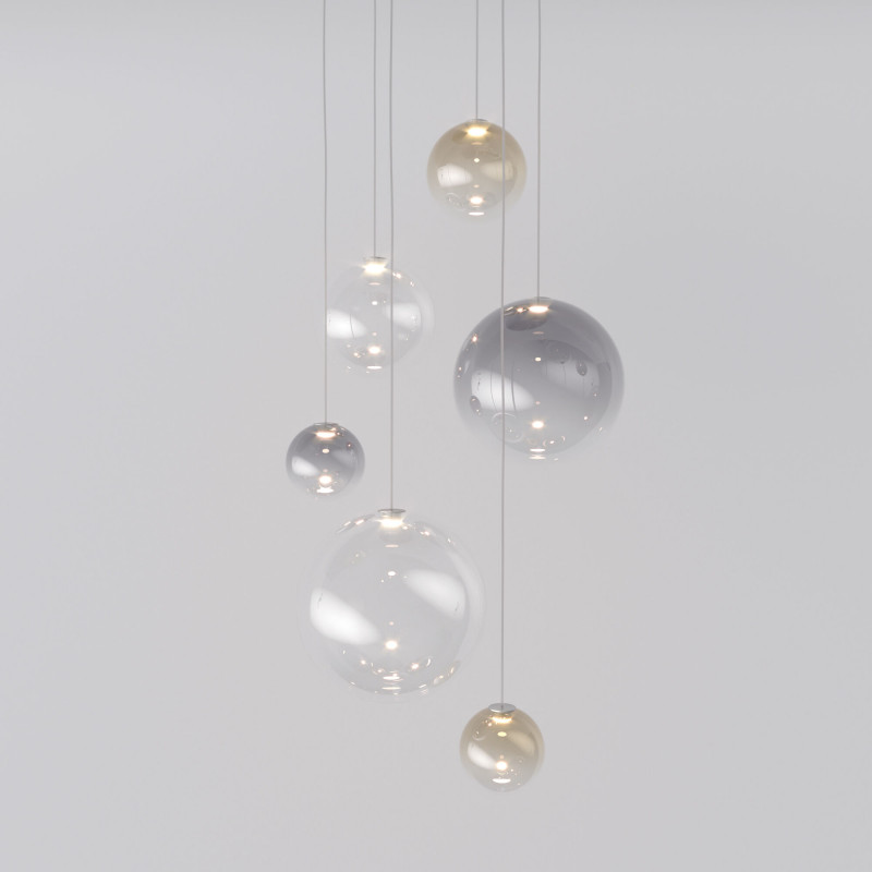 Подвесная люстра Eurosvet 50230 LED хром