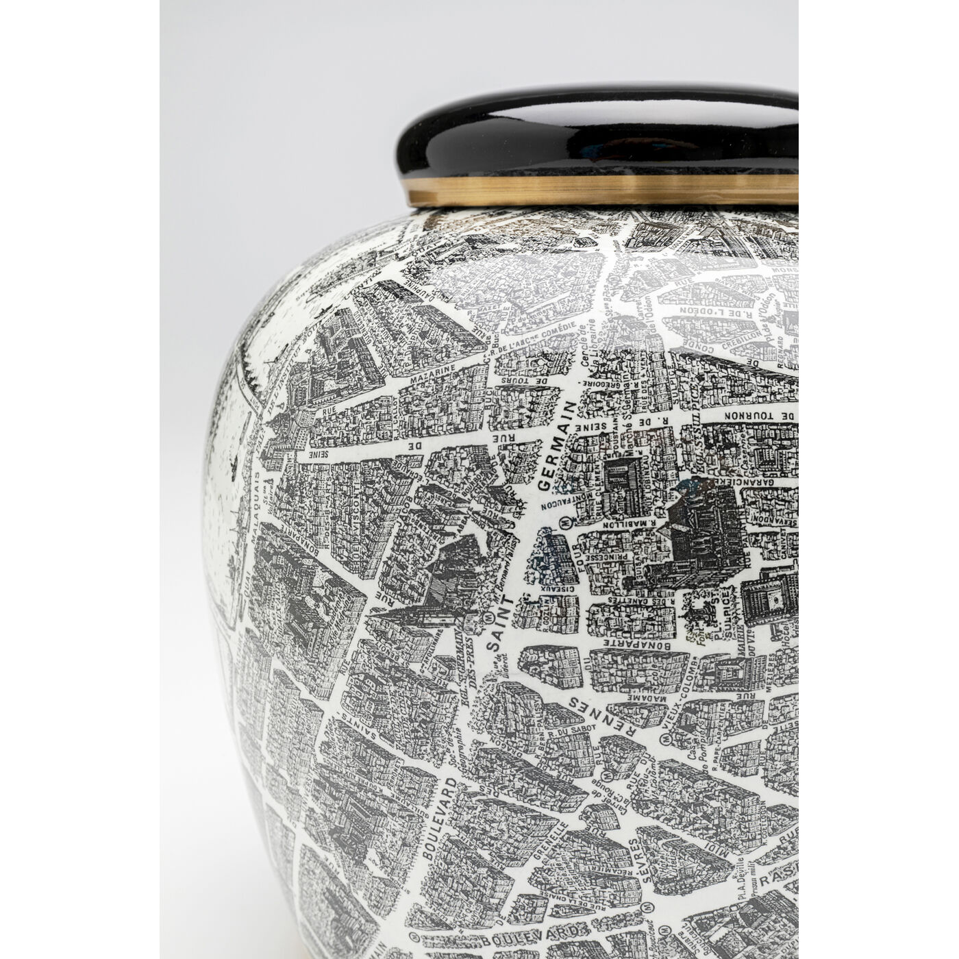 Банка декоративная Streets Of Paris Ø21 см KARE 56186
