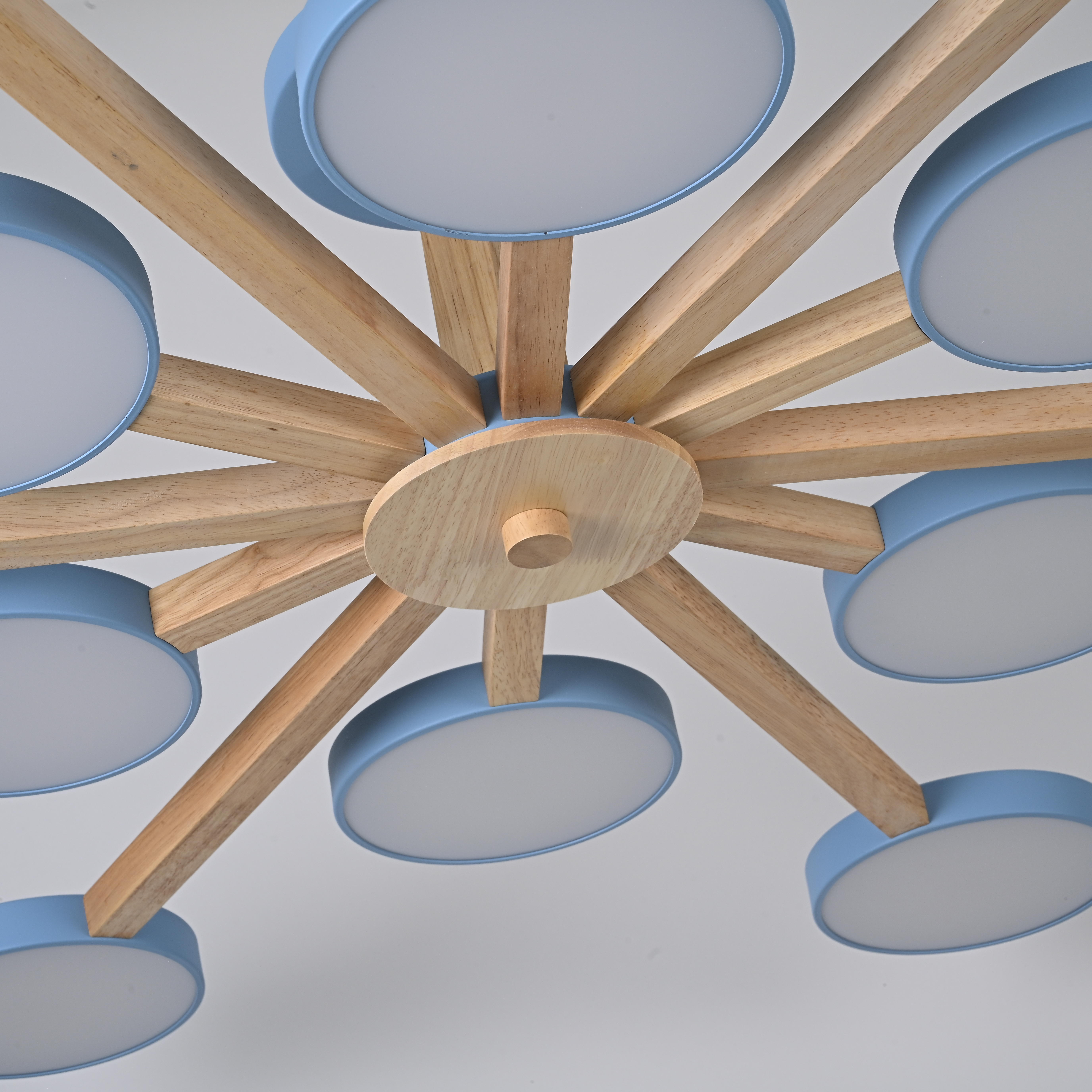 Потолочный светильник TURNA L12 Blue by ImperiumLoft