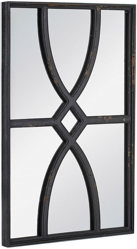 Зеркало, набор Glasar 49062-BLK-DS