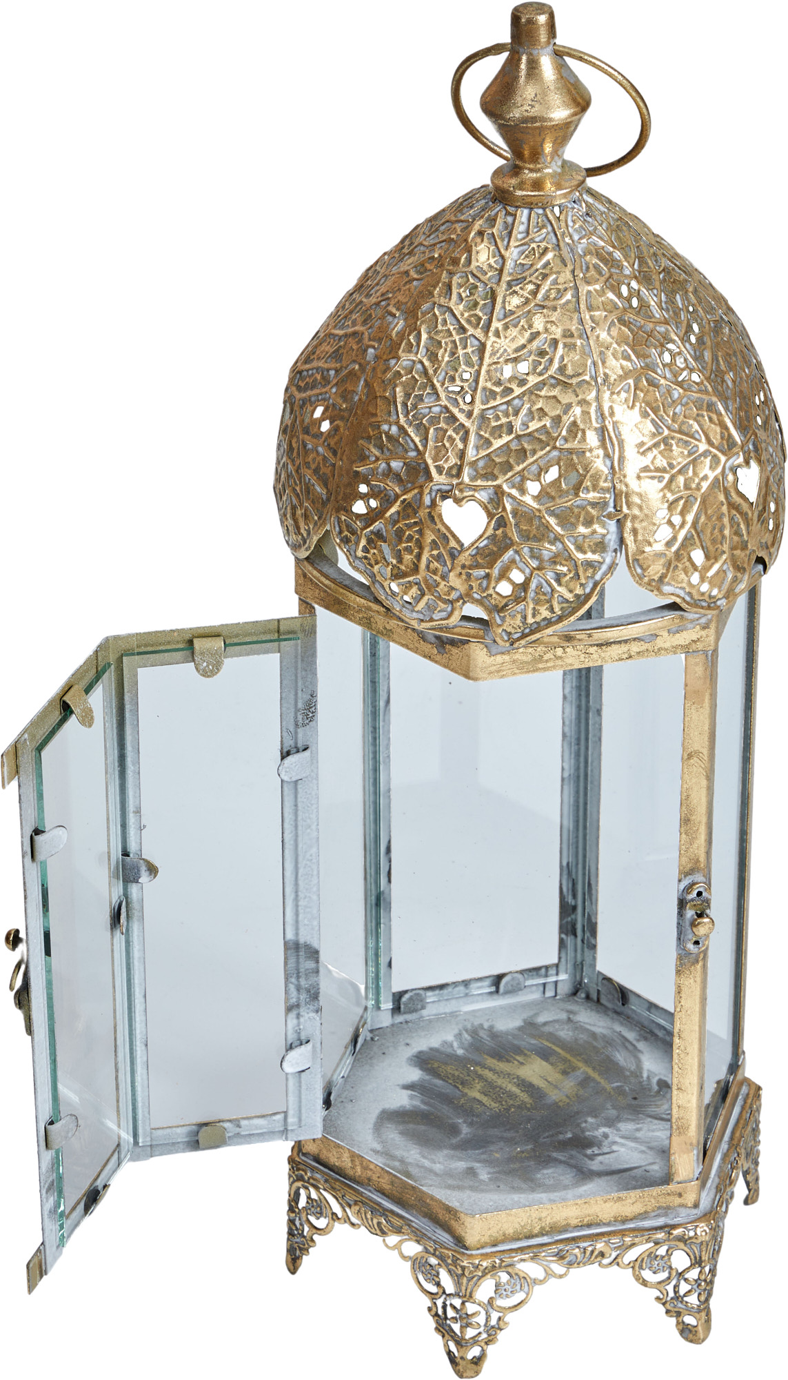 Подсвечник в виде фонаря Эфиопия Glasar 57-262