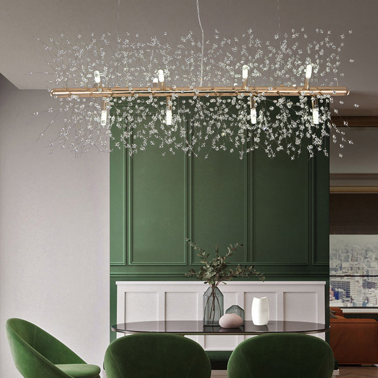 Потолочный светильник ROSALIA LONG L72 Brass by ImperiumLoft