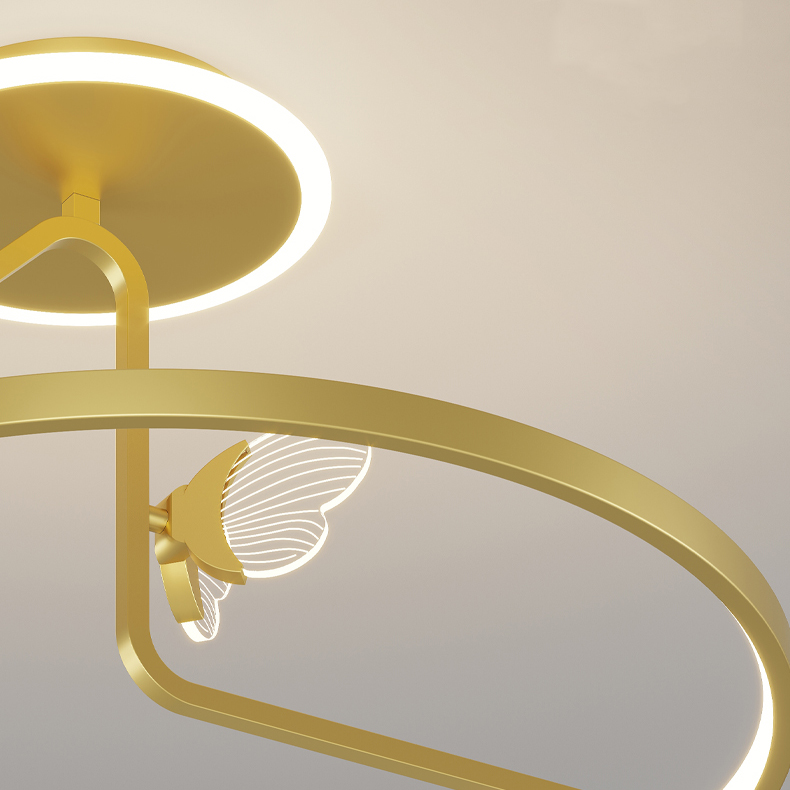 Потолочная люстра BABETTA CH E D50 Brass 4000К by ImperiumLoft