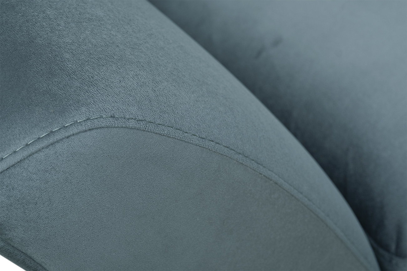 Кресло Annette велюровое бирюзовое Garda Decor ANNETTE-К-2K-Colt1004