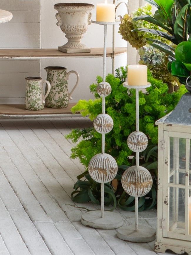 Подсвечник напольный Шары Glasar 86871