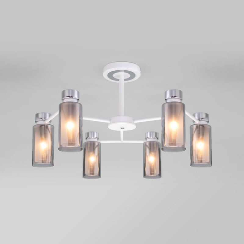 Люстра на штанге Eurosvet 70115/6 белый