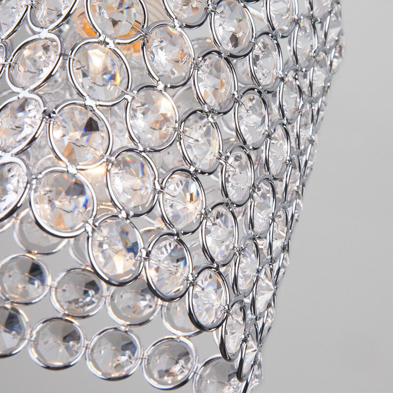 Подвесной светильник Eurosvet 50068/1 хром