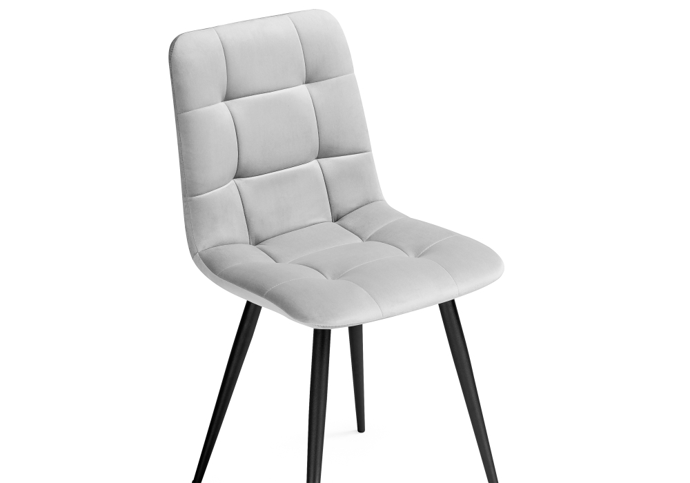 Стул Woodville Чилли К светло-серый / черный 502073