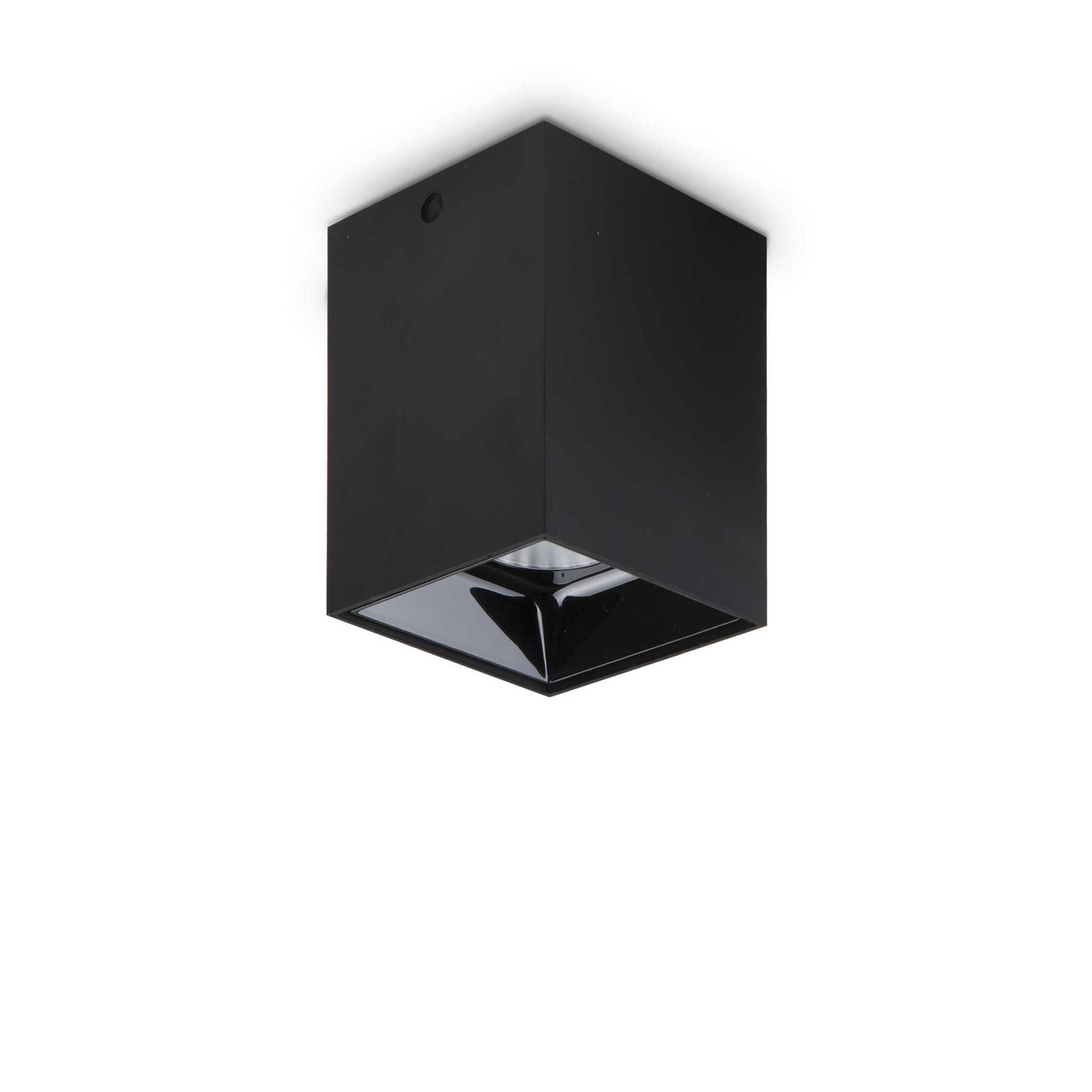 Потолочный светильник Ideal Lux NITRO PL 15W SQUARE NERO 206028