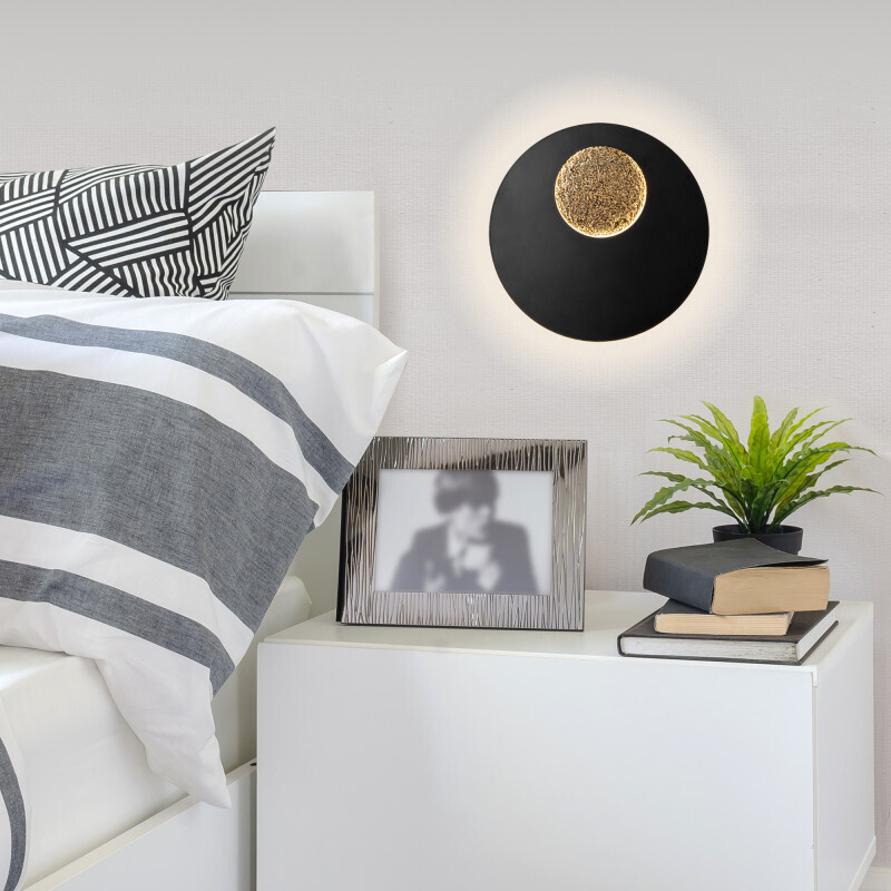 Бра Elektrostandard 40150/1 LED черный /золото