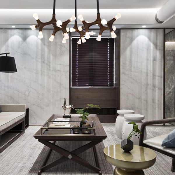 Потолочная люстра SANTANA CH D110 Light brown by ImperiumLoft