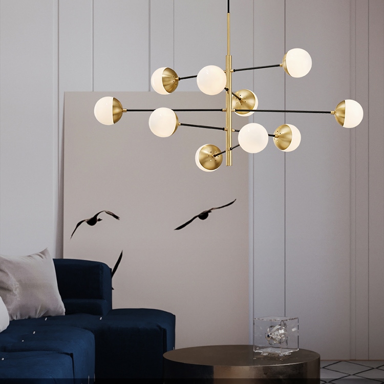 Люстра на штанге ILVA by ImperiumLoft