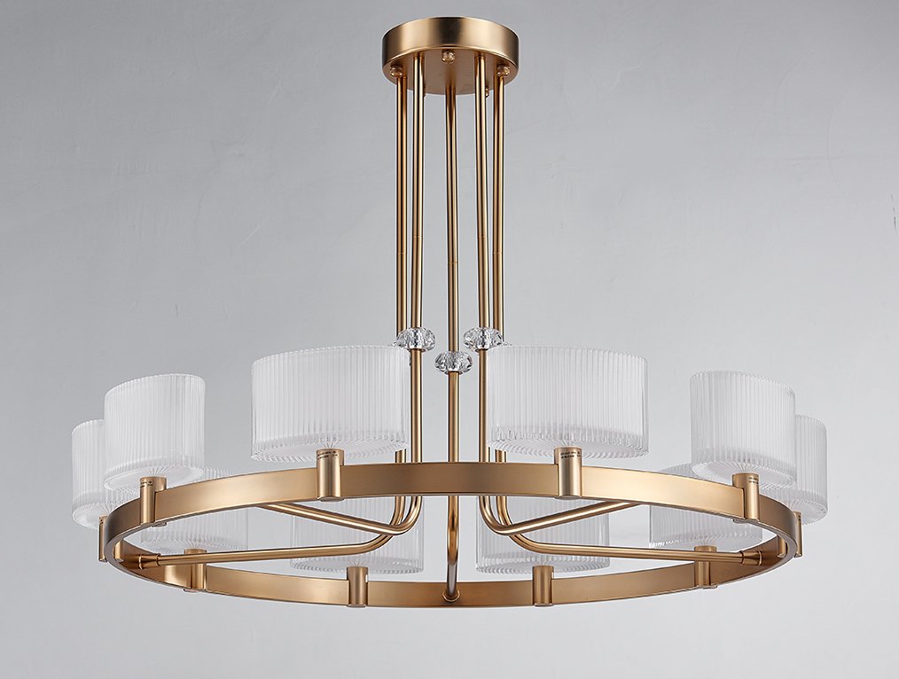 Люстра Newport 4338+2/C gold