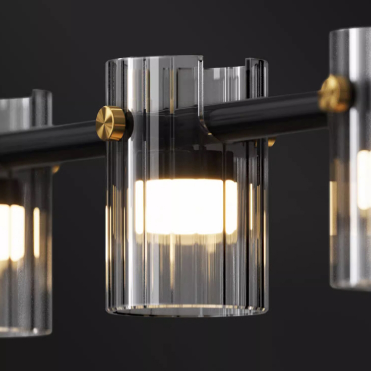 Реечный, рядный светильник PILLAR LONG L100 by ImperiumLoft