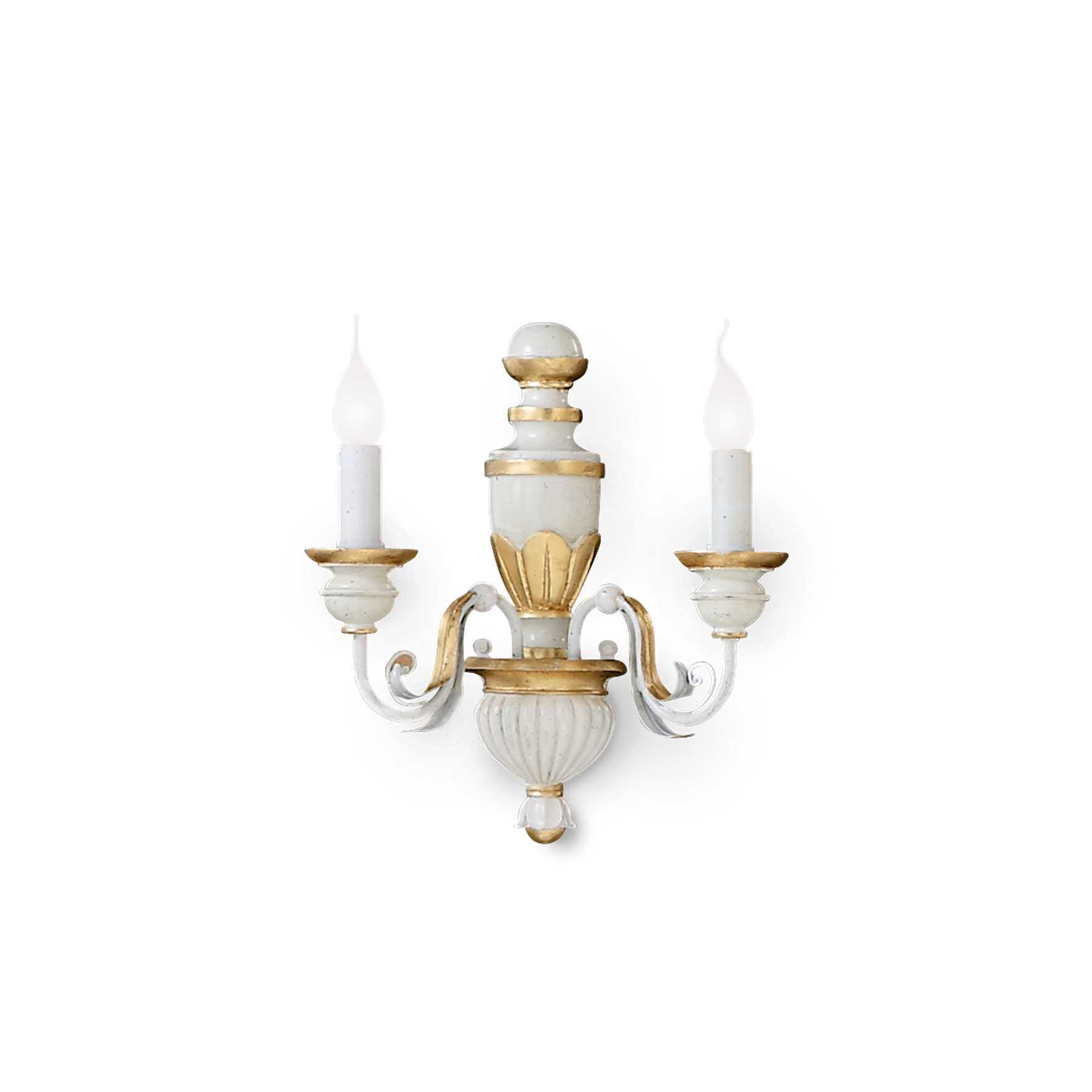 Настенный светильник Ideal Lux FIRENZE AP2 BIANCO 012902