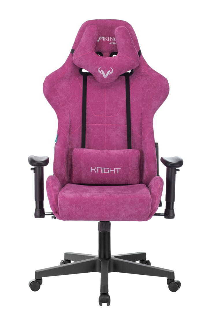 Кресло игровое Бюрократ VIKING KNIGHT LT15 FABRIC малиновый Stool Group