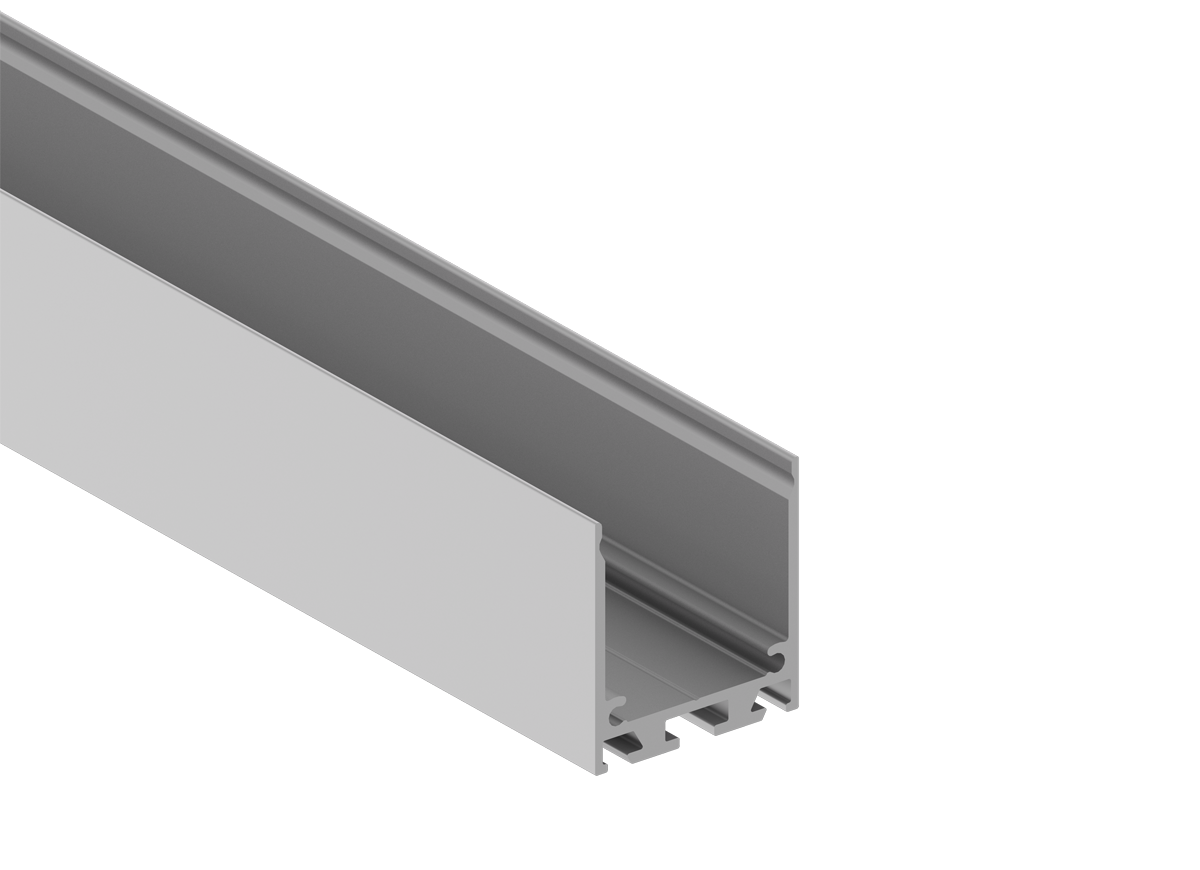 Накладной/подвесной алюминиевый профиль Donolux DN18506Alu