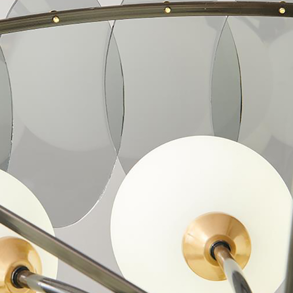 Потолочная люстра RASMIN D50 Brass by ImperiumLoft