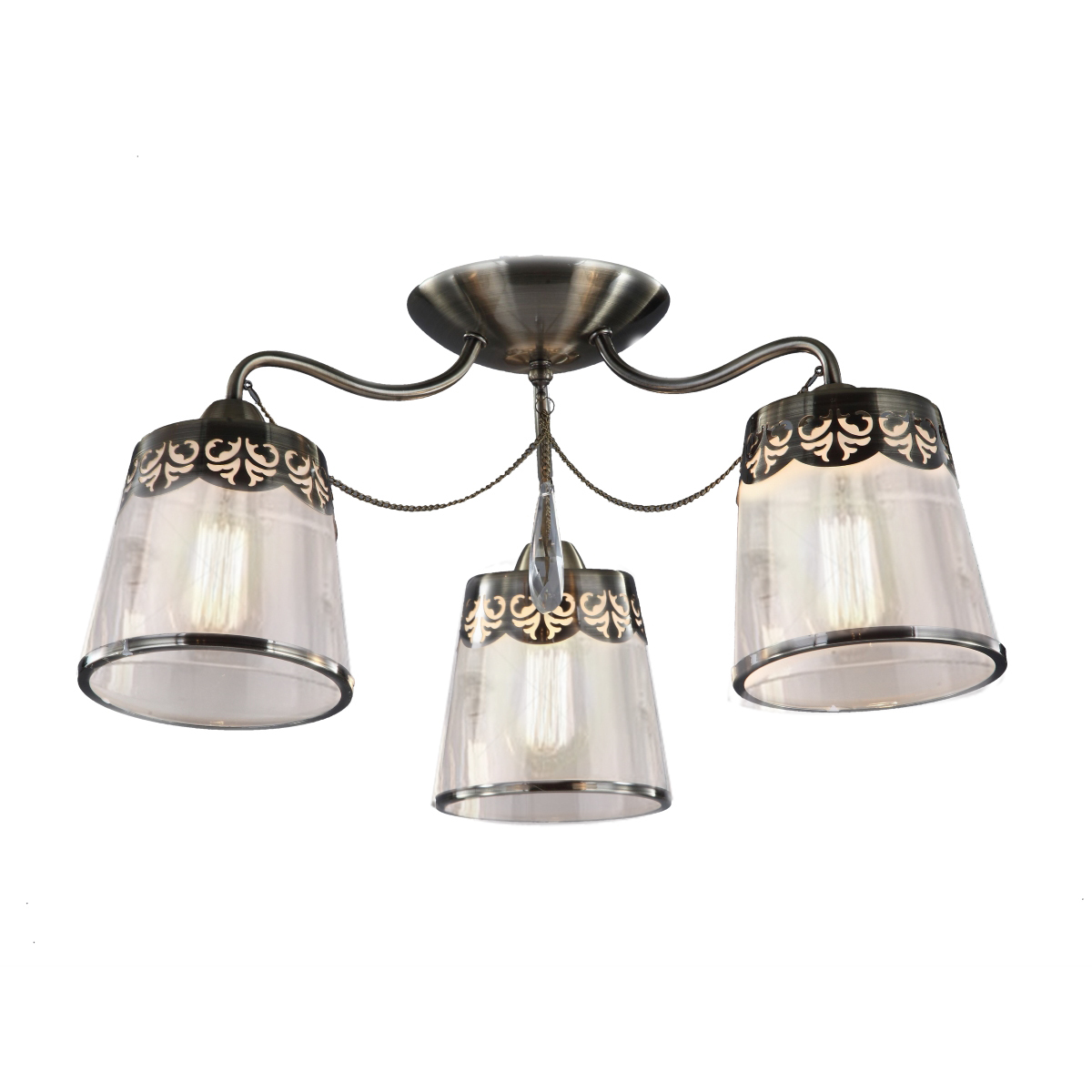 Люстра Milosh 0390CL-3AB