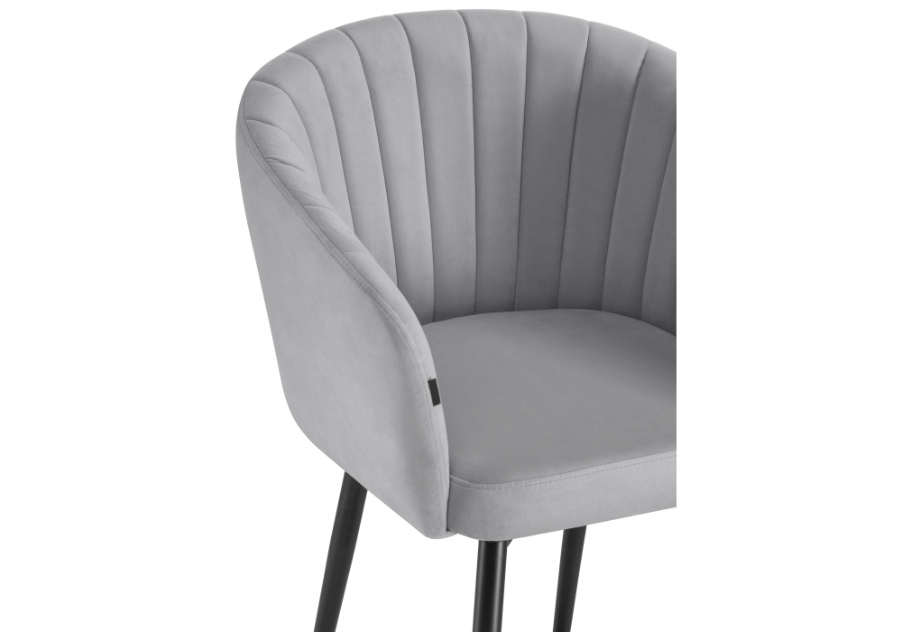 Стул Woodville Моншау velutto 52 / черный 462152