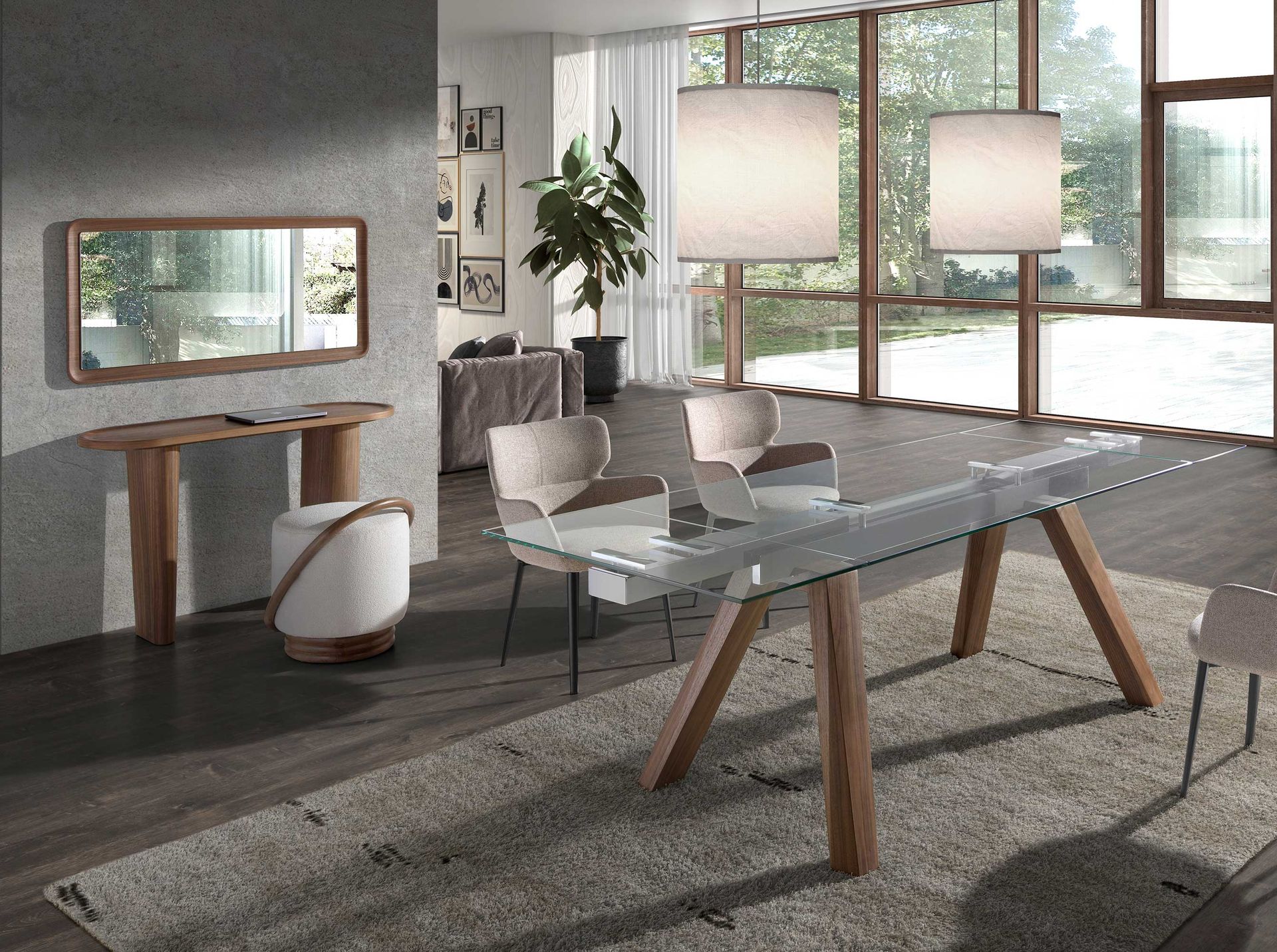 Пуф 5110/ST-21073 белый тканевый Angel Cerda