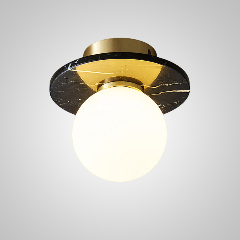 Потолочный светильник NESO D18 Black by ImperiumLoft