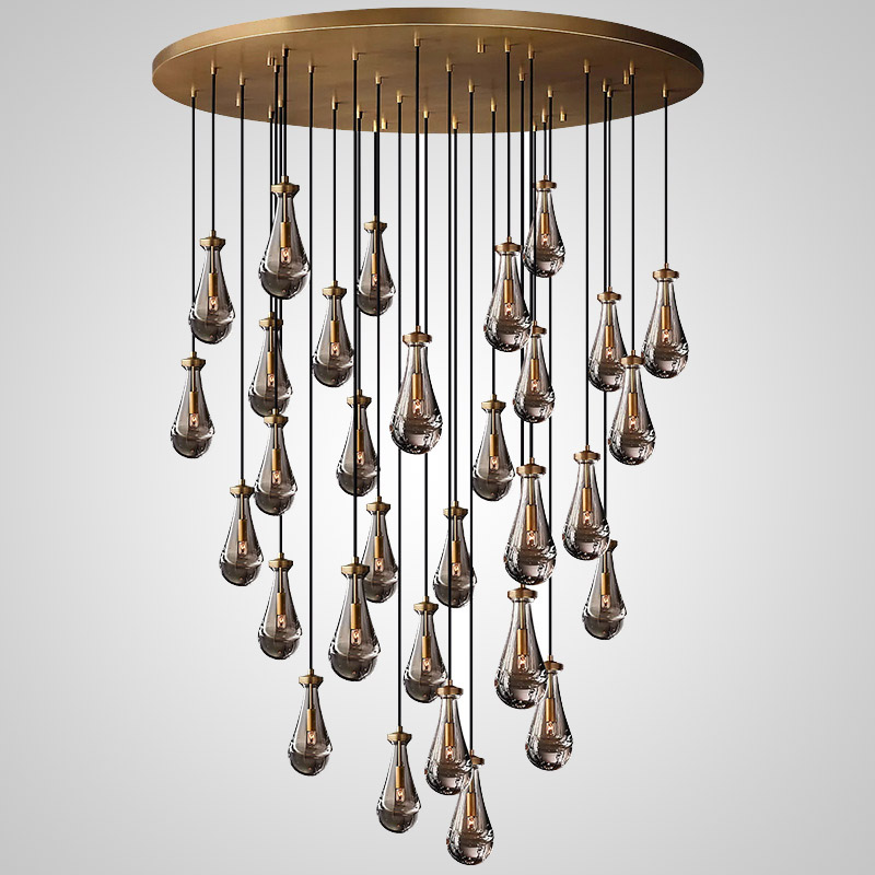 Подвесной светильник MELANY MORE L31 Диск by ImperiumLoft